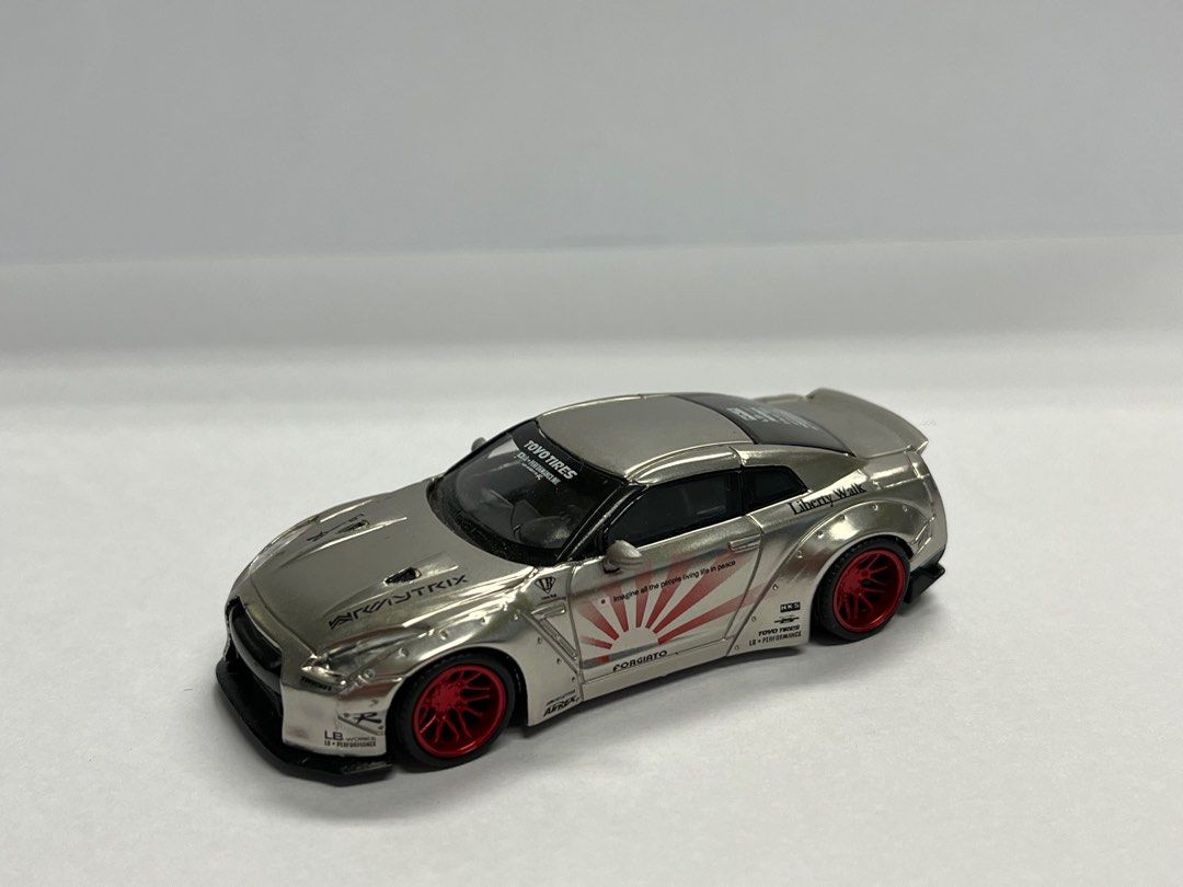 MINI GT LB★Works Nissan GT-R セリ銀 49 Amazon | 未開封 MINI GT 49 LB Works Nissan GT-R Satin sikver