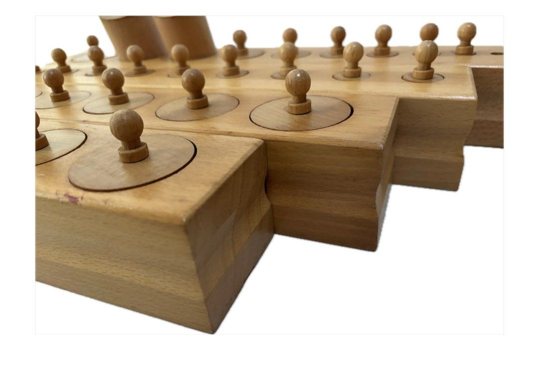 Montessori cylinder blocks Carousell