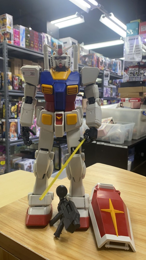 (N)開封品 無盒 眼見咁多 Bandai PG Perfect Grade RX-78-2 元祖高達 模型, 興趣及遊戲, 玩具 & 遊戲類 ...