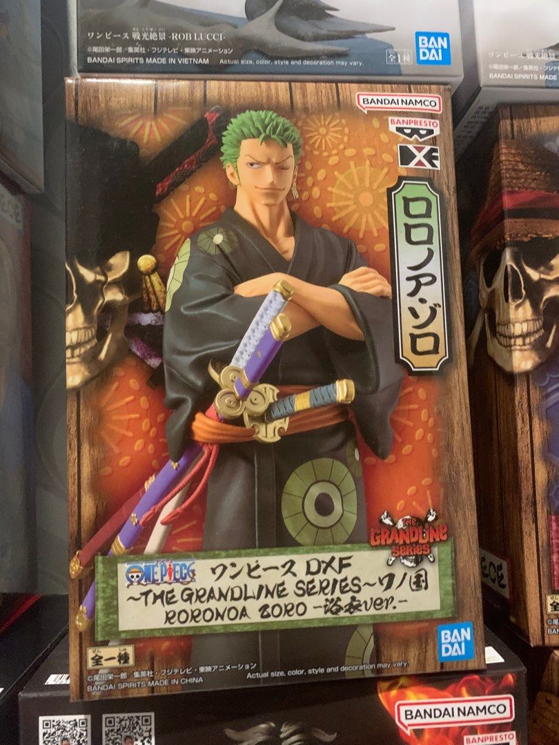 One Piece Zoro DXF Figures, Hobbies & Toys, Toys & Games on Carousell