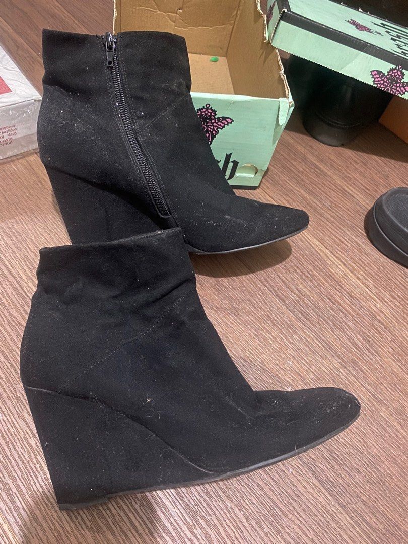 Payless Boots Christian Siriano Women s Fashion Footwear Boots on Carousell