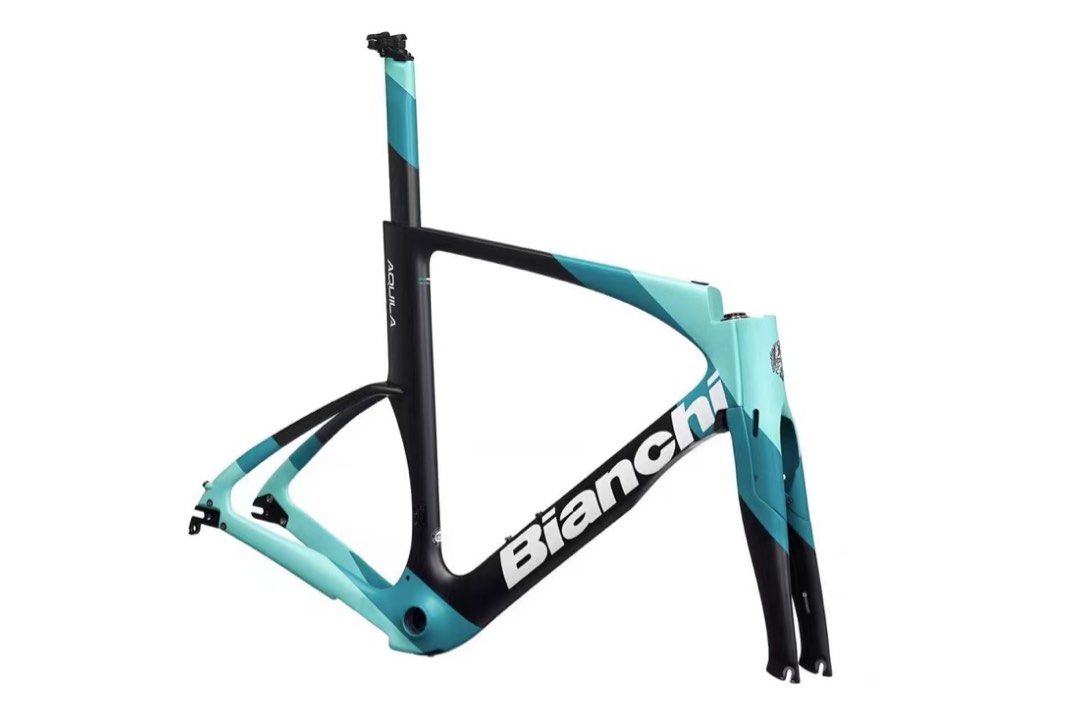 PO Bianchi Aquila TT XS frameset triathlon road bike Sports Equipment Bicycles Parts Parts Accessories on Carousell