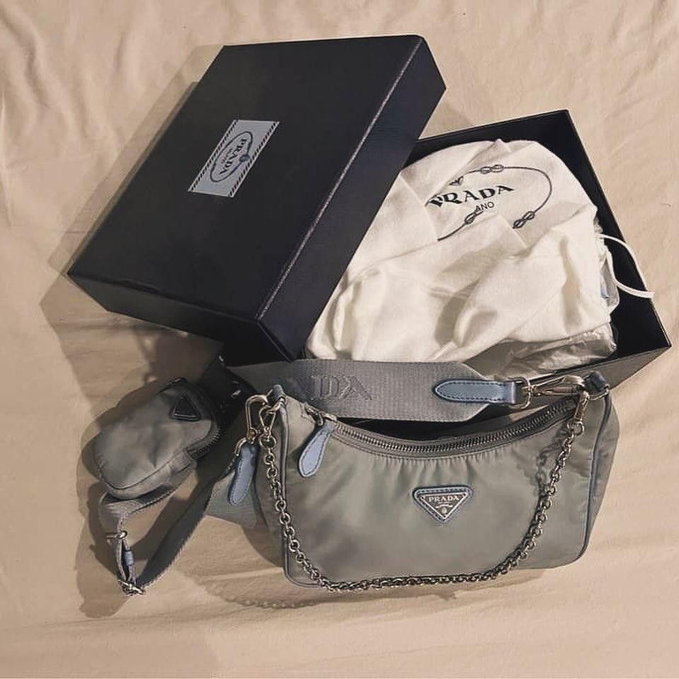 Blue Prada 2005 Re Edition Prada Blue Nylon 're-edition 2005