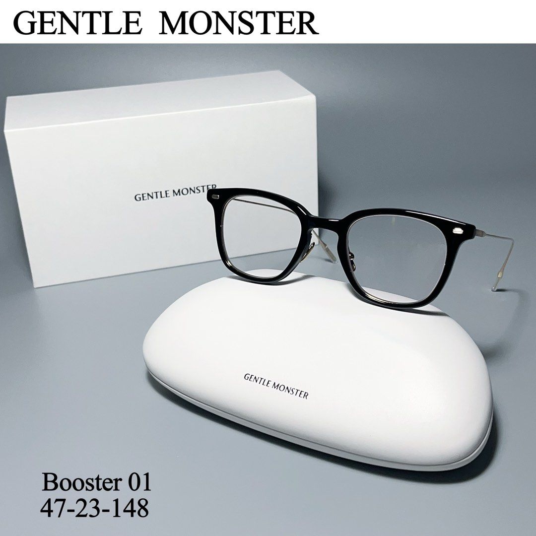 Ready Stock) Booster 01 | Gentle Monster Unisex GLASSES | Black 