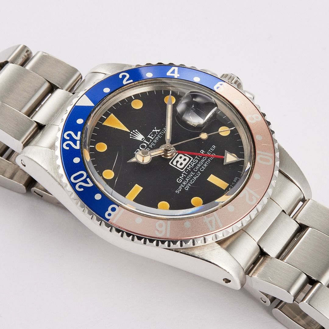 Vintage rolex gmt pepsi hot sale