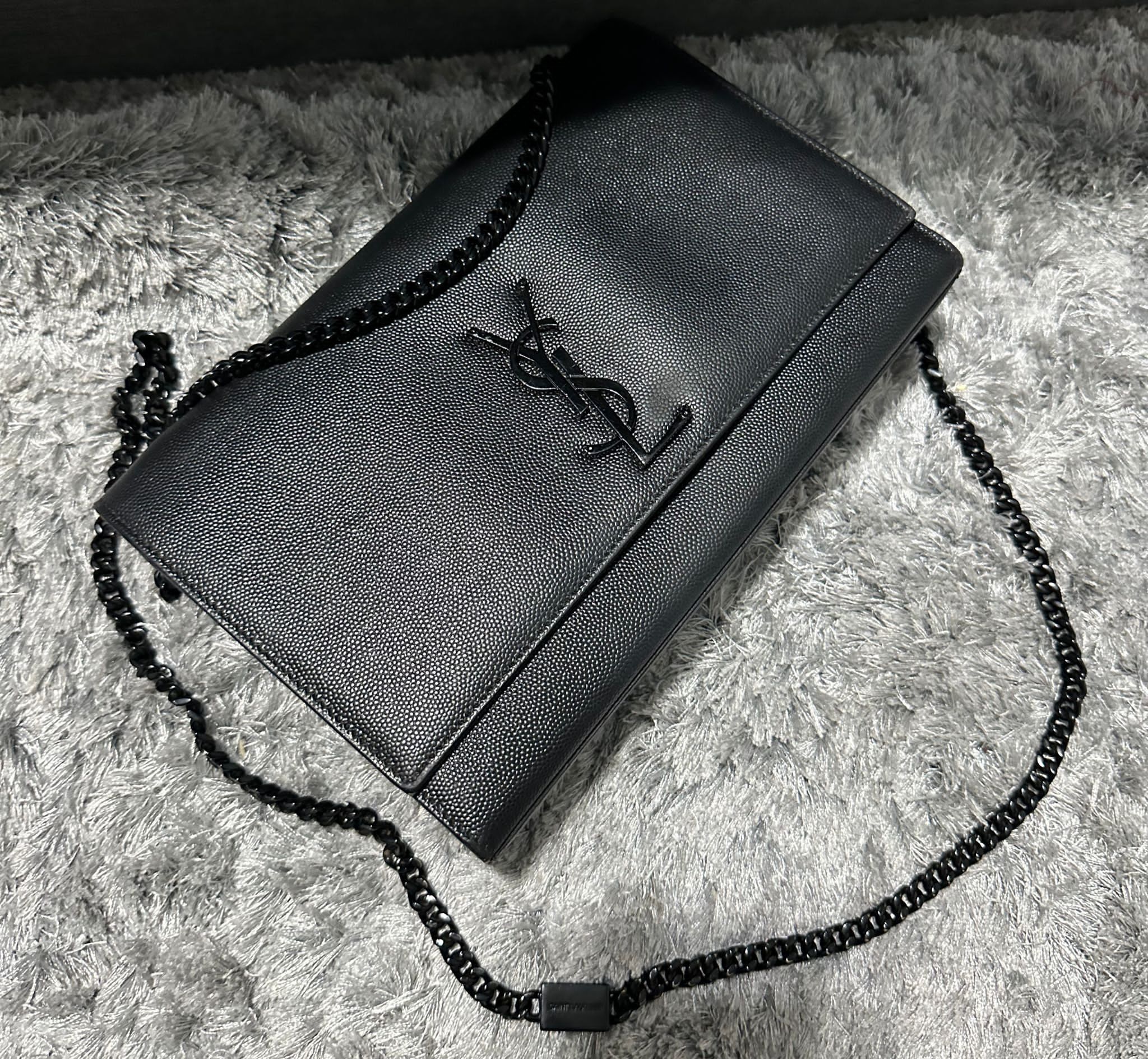 Ysl kate black on black outlet
