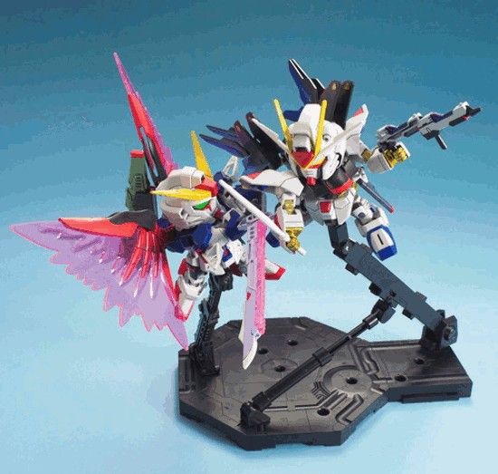 SDBB Strike Freedom Gundam VS Destiny Gundam set (Category: Gundam Model Kits) located in Singapore. Submitted by gs3353 (Listing ID 1322846967, Image 1). Description: *** Kit is new, but missing user manual. Which can be found online easily. *** The Action Base shown in the 1st & 2nd photo above are not included, sold separately. *** Fixed price, no bargaining. So don't bother asking. Will not respond to lower offers and won't hesitate to block 