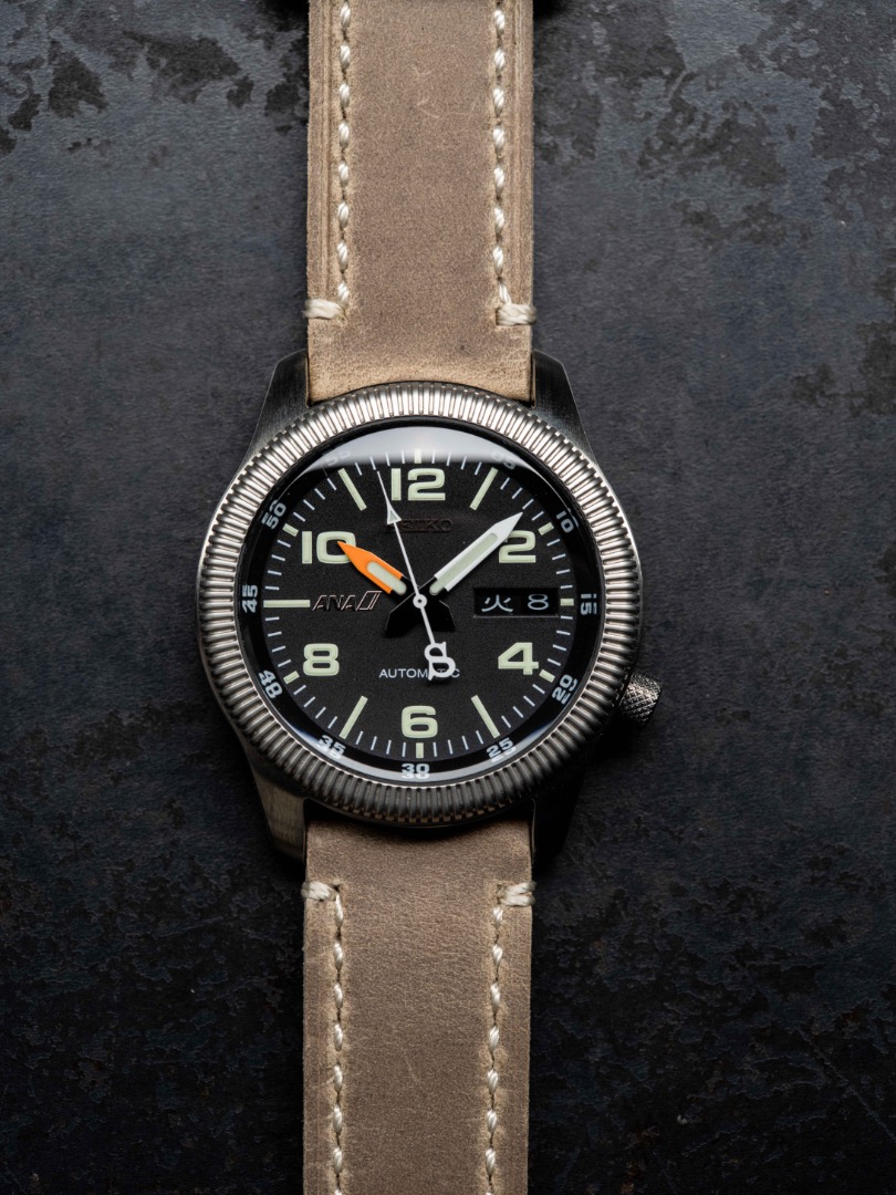 SEIKO×ANA パイロットウォッチ　7S26-0620 自動巻き 7s26 0620 Seiko Ana ▶️[Exc+5 W/Box] SEIKO ANA Pilot Limited 7S26