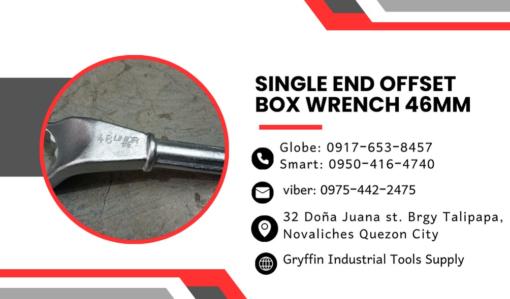 single end offset box wrench 46mm, Commercial & Industrial, Industrial ...