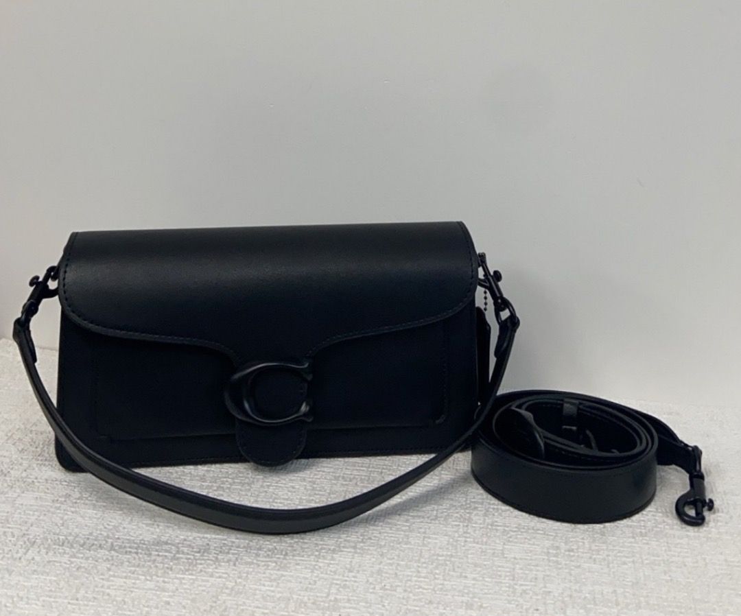 tas coach tabby shoulder bag all black