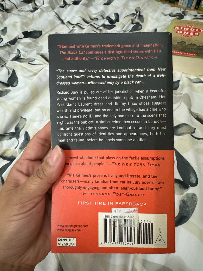The Black Cat by Martha Grimes (Category: Storybooks) located in Quezon City. Submitted by paolasoriano_wind (Listing ID 1322821535, Image 3). Description: Bought Preloved but never used. Stored only. Good condition. Last price posted. .
