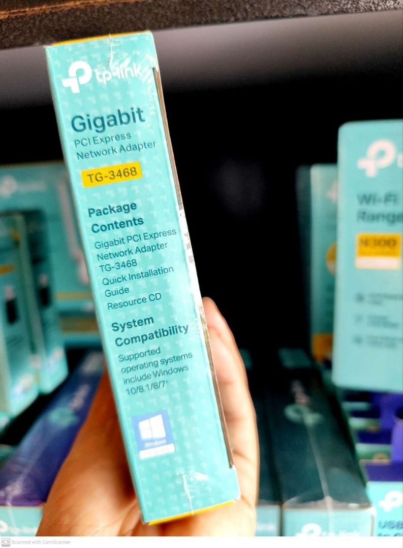 TP-Link TG-3468 Gigabit PCI Express Network Lan Ethernet Adapter (Category: Networking) located in Makati City. Submitted by slaccessoriesshop (Listing ID 1322801683, Image 3). Description: TP-Link TG-3468 Gigabit PCI Express Network Lan Ethernet Adapter ✅ SAME DAY DELIVERY ✅ We issue SALES INVOICE & Warranty Receipt ✅ We Accept BULK ORDERS ✅ ORIGINAL / BRAND NEW/ SEALED ✅ 7 days replacement for factory defect with 1 year warranty ✅ With TECH SUP