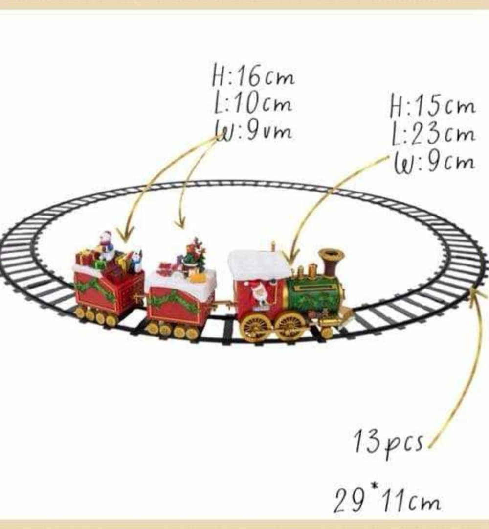 Toy Train Christmas Village (Category: Kids Toys) located in Quezon City. Submitted by thequaintshop (Listing ID 1322768838, Image 3). Description: Suitable underneath the Christmas Tree or Christmas Village table set up..