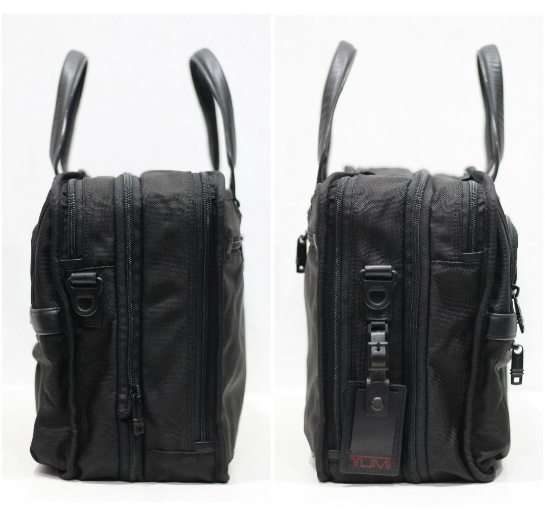 Tumi 26141D2 Alpha 2 Expandable Organizer Computer Brief 17 laptop bag 15 pilot flight bag briefcase Men s Fashion Bags Briefcases on Carousell