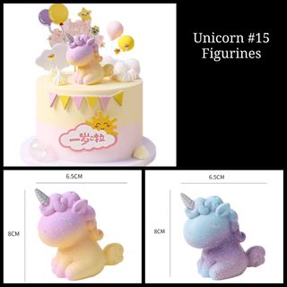 Unicorn Figurines Figurines Cake Topper Collection item 1