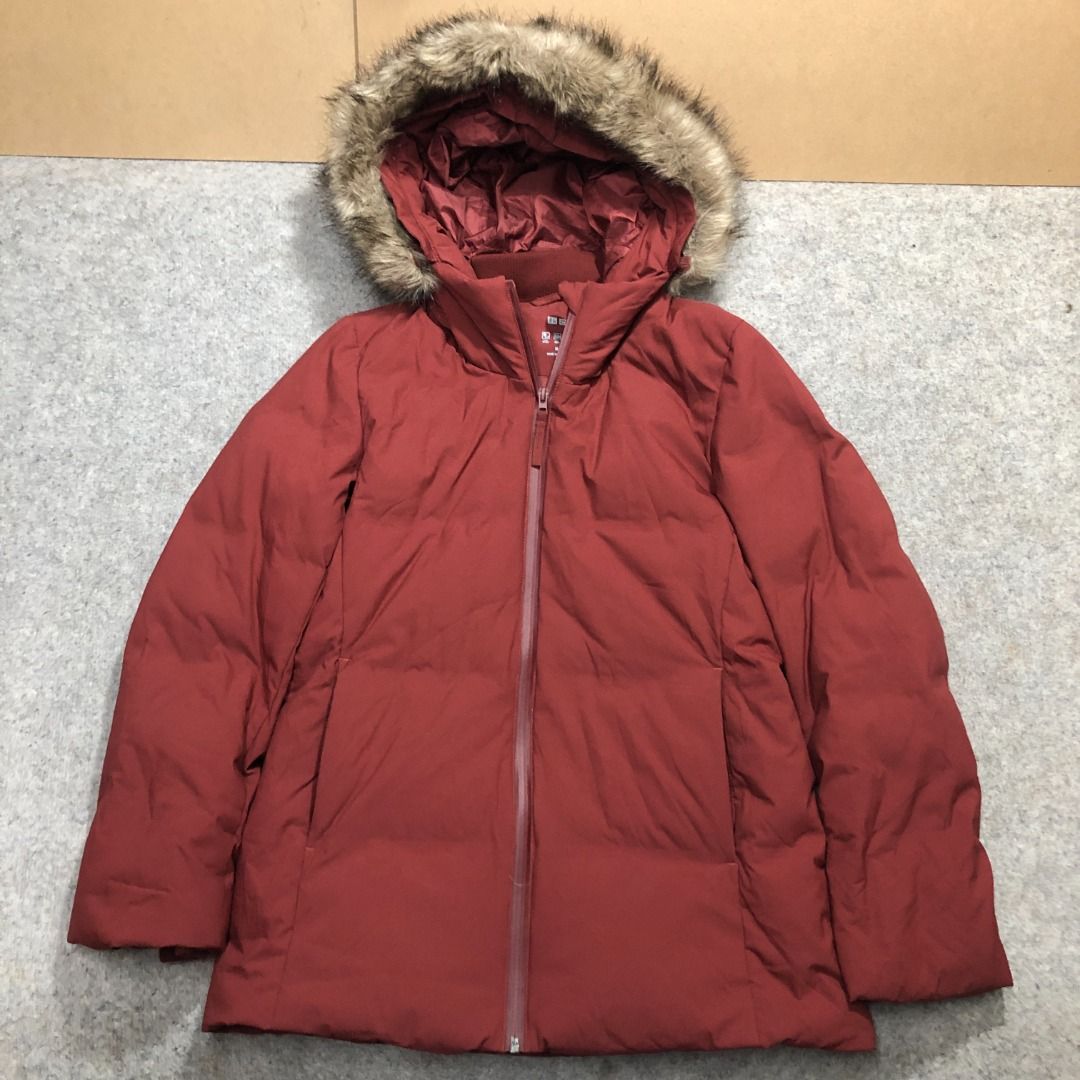 Uniqlo faux fur coat store
