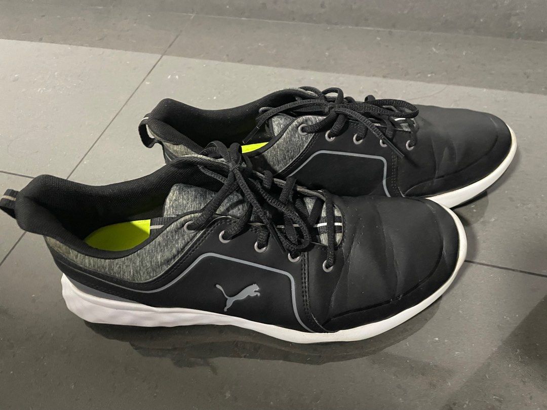 Used Mens Grip Fusion 2 Golf Spikeless Shoes Sports Equipment Sports Games Golf on Carousell