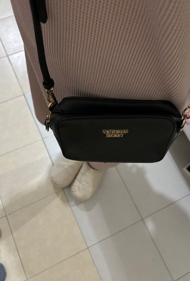 Victoria secret crossbody bag black cheap