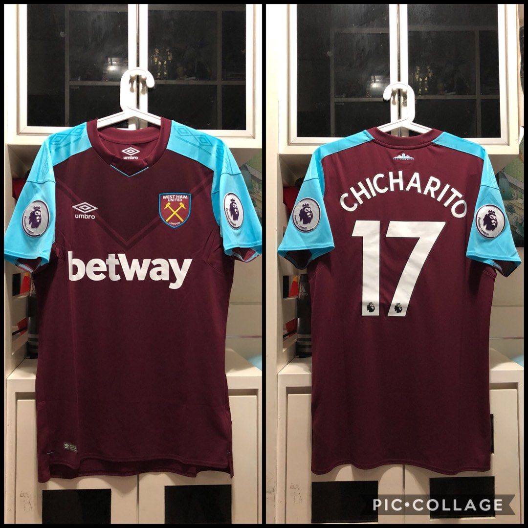 West Ham 2017 engaged 18 Chicharito