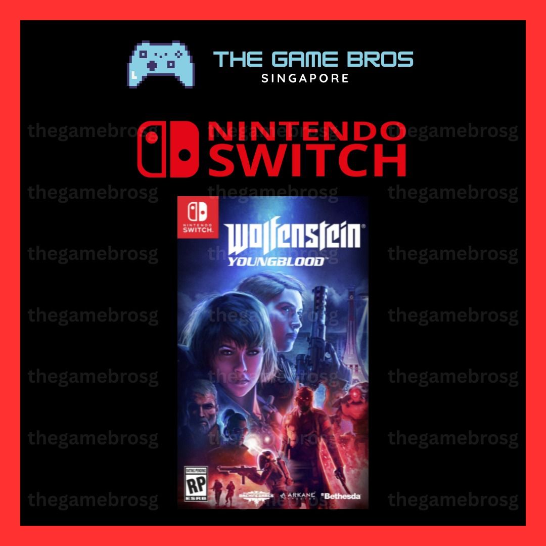 ⭐Wolfenstein: Youngblood Nintendo Switch Digital Download Games