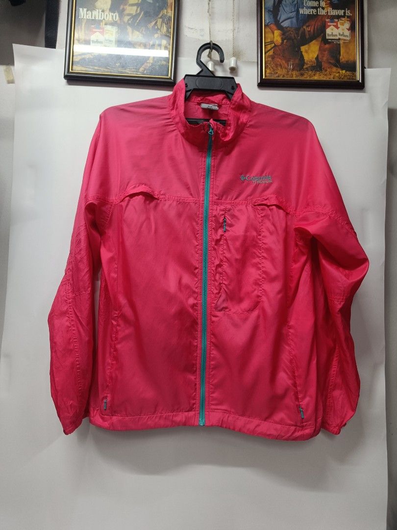 WOMEN COLUMBIA TITANIUM OMNI SHIELD ZIPPER WINDBREAKER