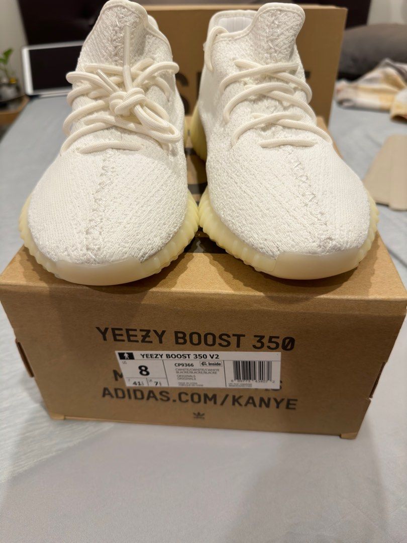 yeezy cream white size 8