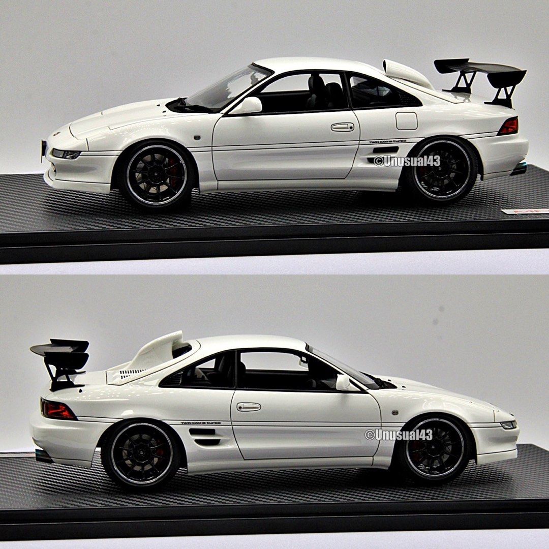 自動車 1/18 Toyota MR2 (SW20) White 1/18th Toyota MR2 (SW20) White – Unusual43