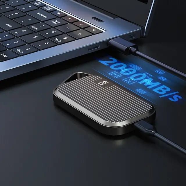 Same day delivery[3 year warranty] 1 TB Portable SSD 2000MB/S High speed USB 3.2 Gen 2 Type C 1TB External hard drive Solid State drive62863110548099112
