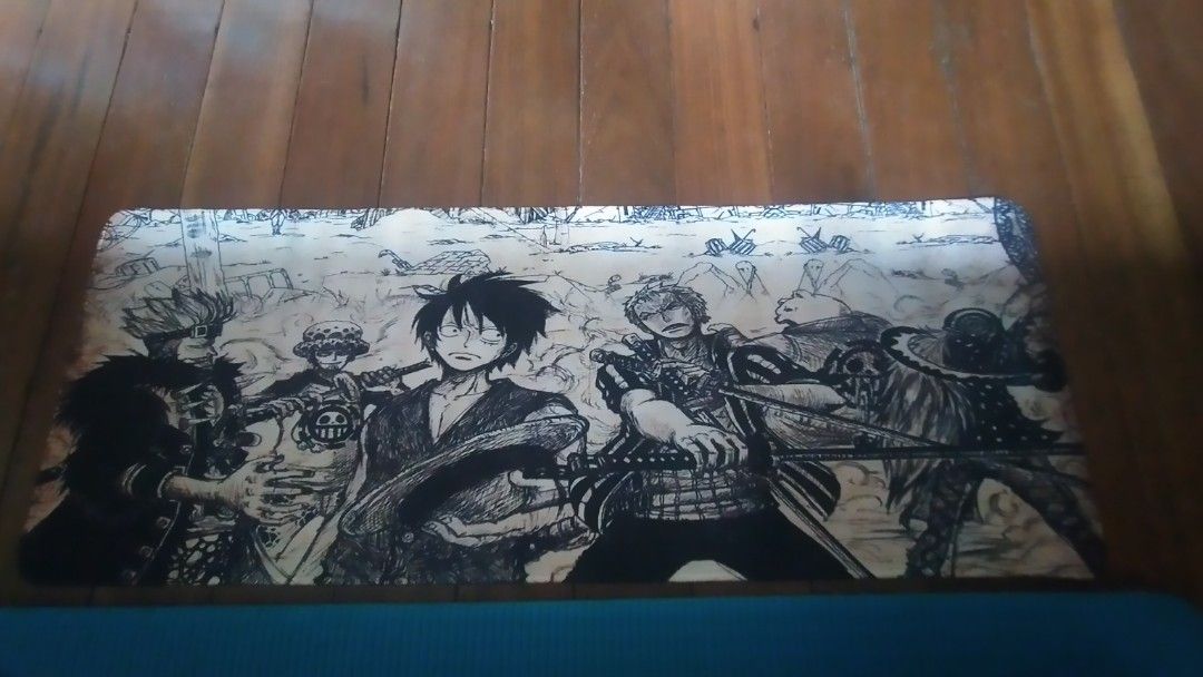 Mousepads - 6 pieces (Category: Mouse & Mousepads) located in Baguio. Submitted by .crimson. (Listing ID 1322935368, Image 3). Description: Selling 6 mousepads P150 each 80cm*30cm x4 Doraemon x1 Demon Slayer x1 One Piece MOP: GCash, COD, Cash (meetup).