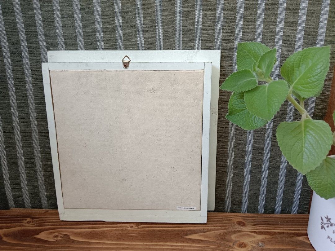 立體假花組成的愛心裝飾 壁掛 長寬約30cm