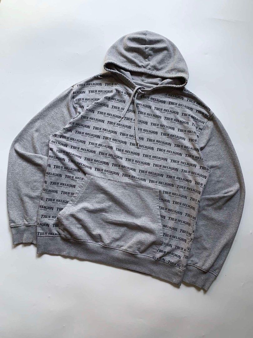 True religion all over print hoodie best sale