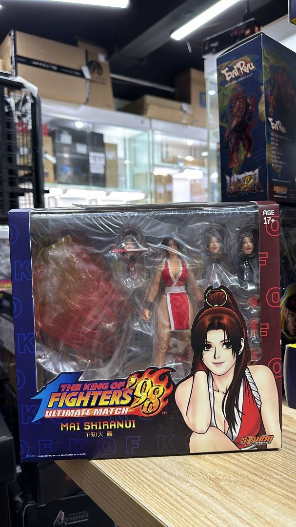 Storm Collectibles KOF 98UM 不知火舞 Amazon.com: Storm Collectibles 1/12 Scale The King of