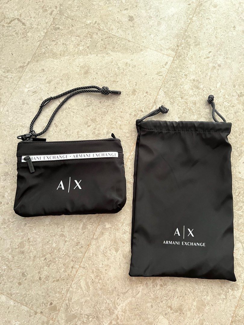 Armani exchange pouch online