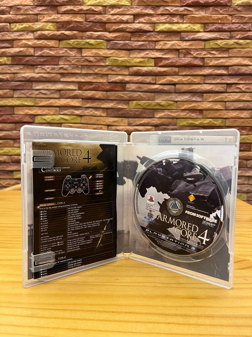 Armored Core 4 (PS3) (Category: PlayStation) located in Pasig City. Submitted by marttijoeyson (Listing ID 1323035998, Image 1). Description: Armored Core 4 RARE Complete with inserts Check my profile for more PS3 games for sale!.