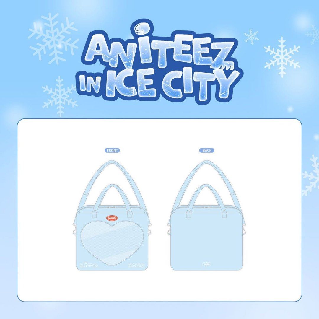 ATEEZ 🩵痛袋痛包Aniteez 日本快閃店限定, 興趣及遊戲, 收藏品及