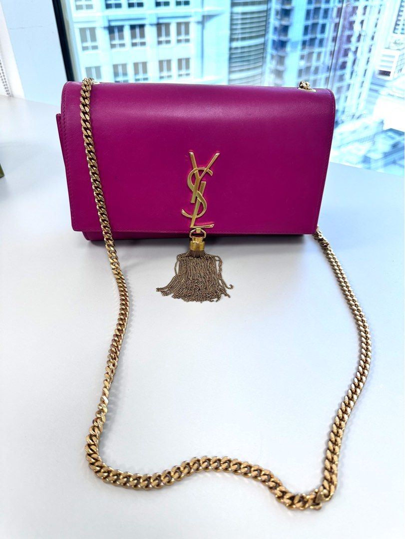 Authentic YSL Kate Medium Bag (Category: Luxury Bags & Wallets) located in Rizal. Submitted by SummerPeaCloset (Listing ID 1322957016, Image 1). Description: Authentic YSL Kate Medium Bag With legit grails certificate and original dustbag .