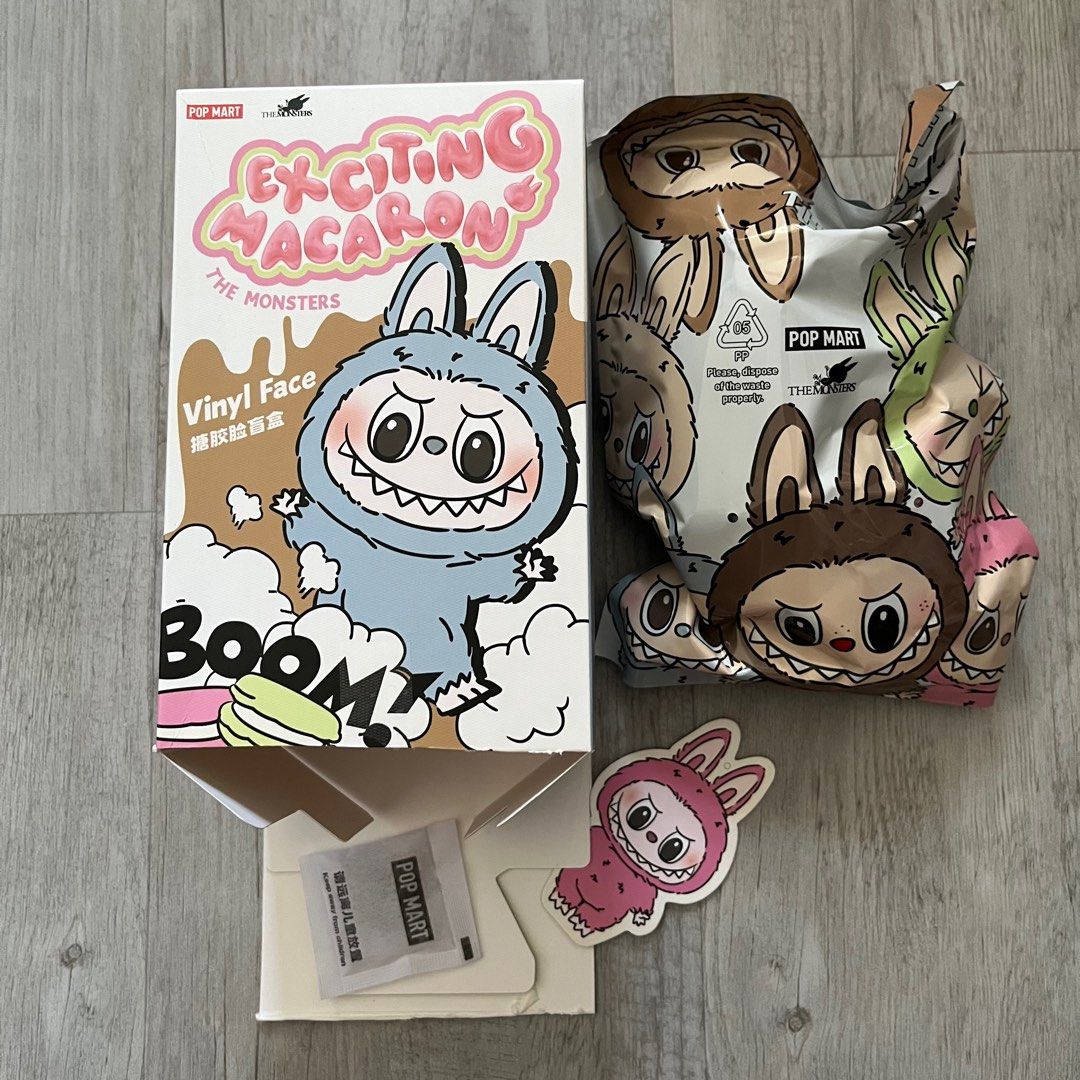【新品】LABUBU DADA×lychee berry Pop Mart Labubu The Monsters Exciting Macaron Lychee Berry