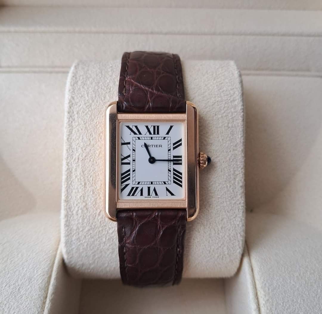 Cartier Tank Small Solo Luxury Watches on Carousell