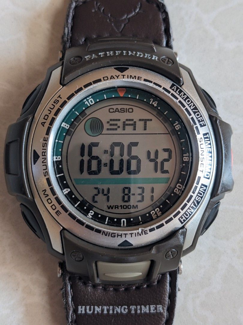 Casio pathfinder hunting watch store