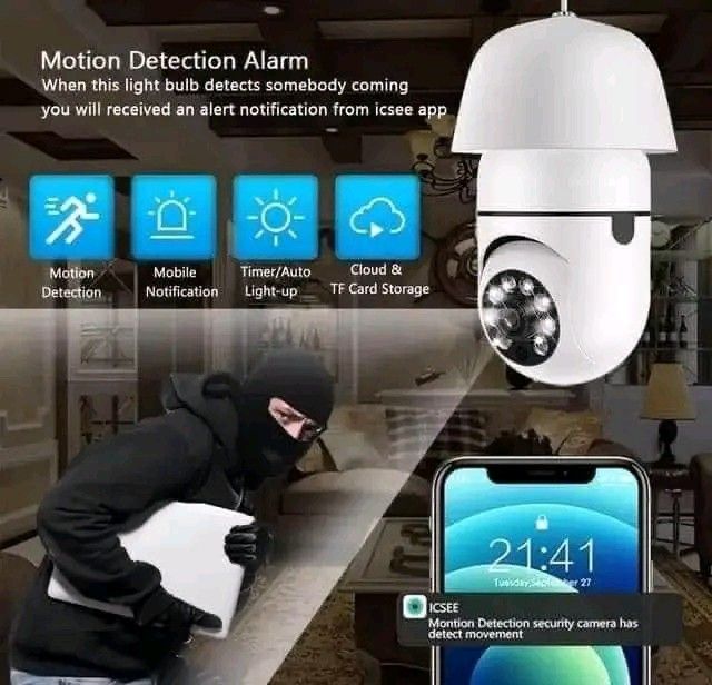 CCTV Bulb (Category: Security Systems & CCTV Cameras) located in Manila. Submitted by bongsy999mall (Listing ID 1322959689, Image 3). Description: .