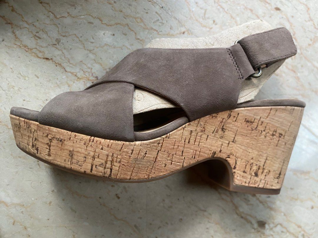 Clarks Maritsa Lara sandals wedges platform sz37