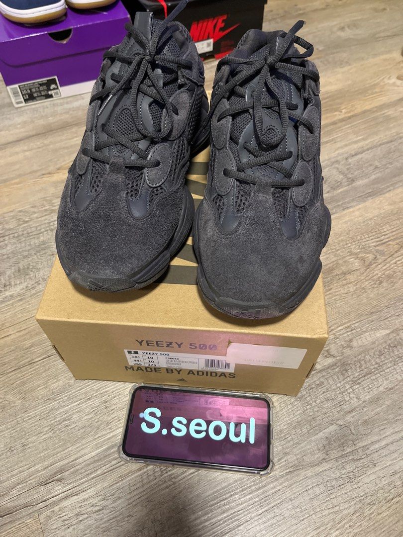 Clearing Adidas Yeezy 500 Utility Black (2018)size Us uk 10