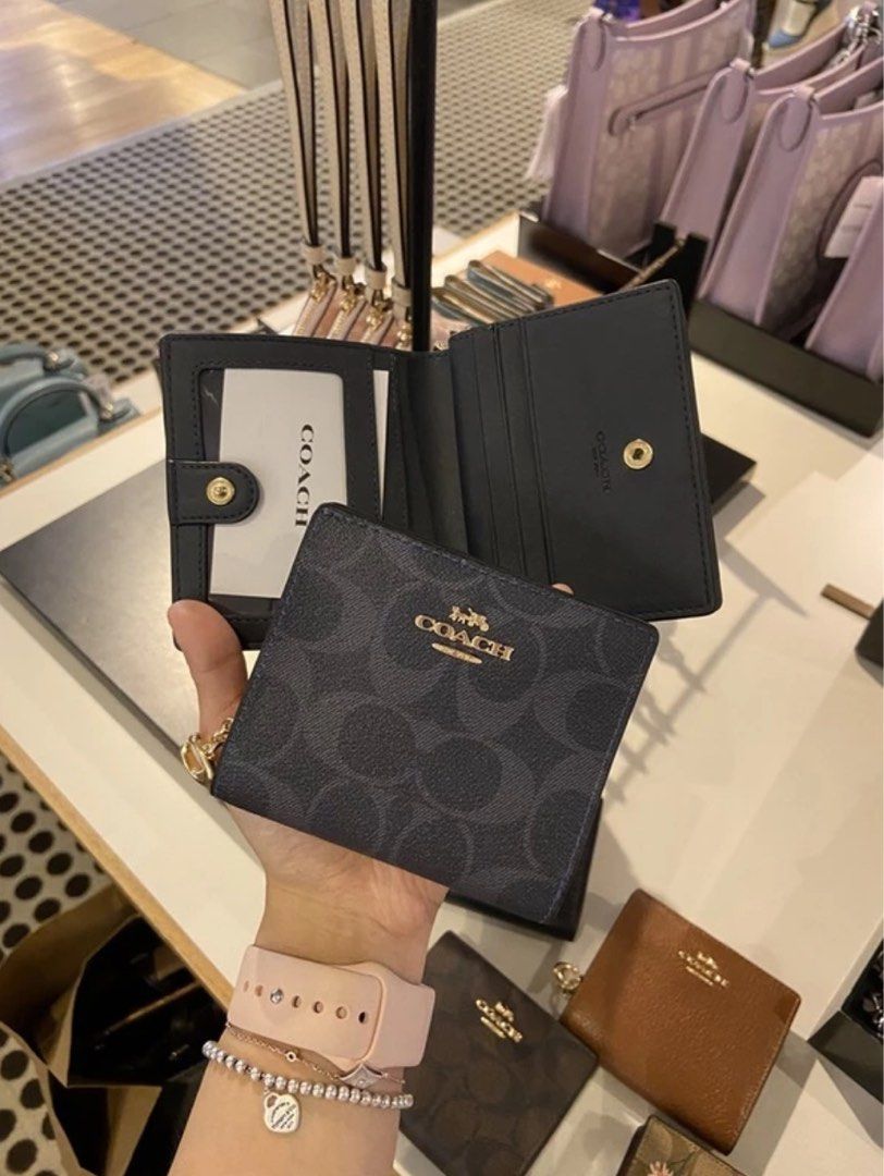 Snap card case coach clearance