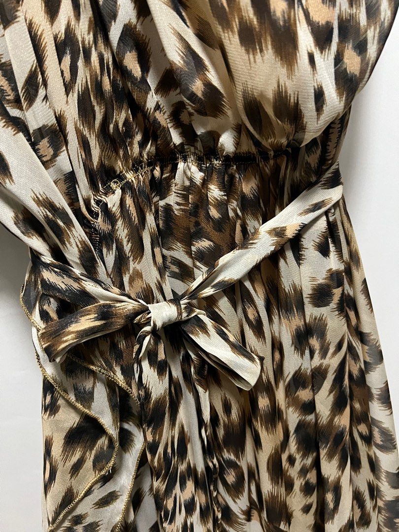 Cocktail Animal Print Dress ( jungle themed party mom outfit), Women's  Fashion, Dresses & Sets, Evening dresses & gowns on Carousell