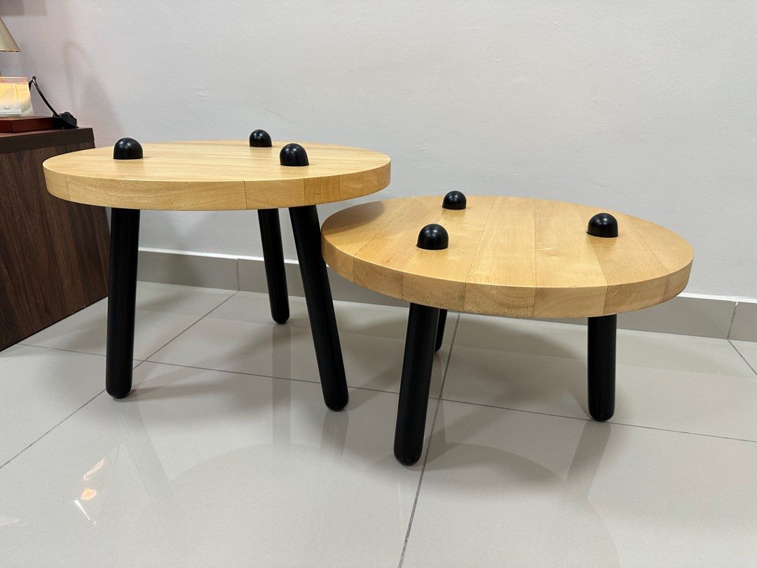 Coffee table (Category: Tables & Sets) located in Kuala Lumpur. Submitted by aylaaling (Listing ID 1322964487, Image 3). Description: Sold in a set, 2 coffee table. Good quality, heavy material..