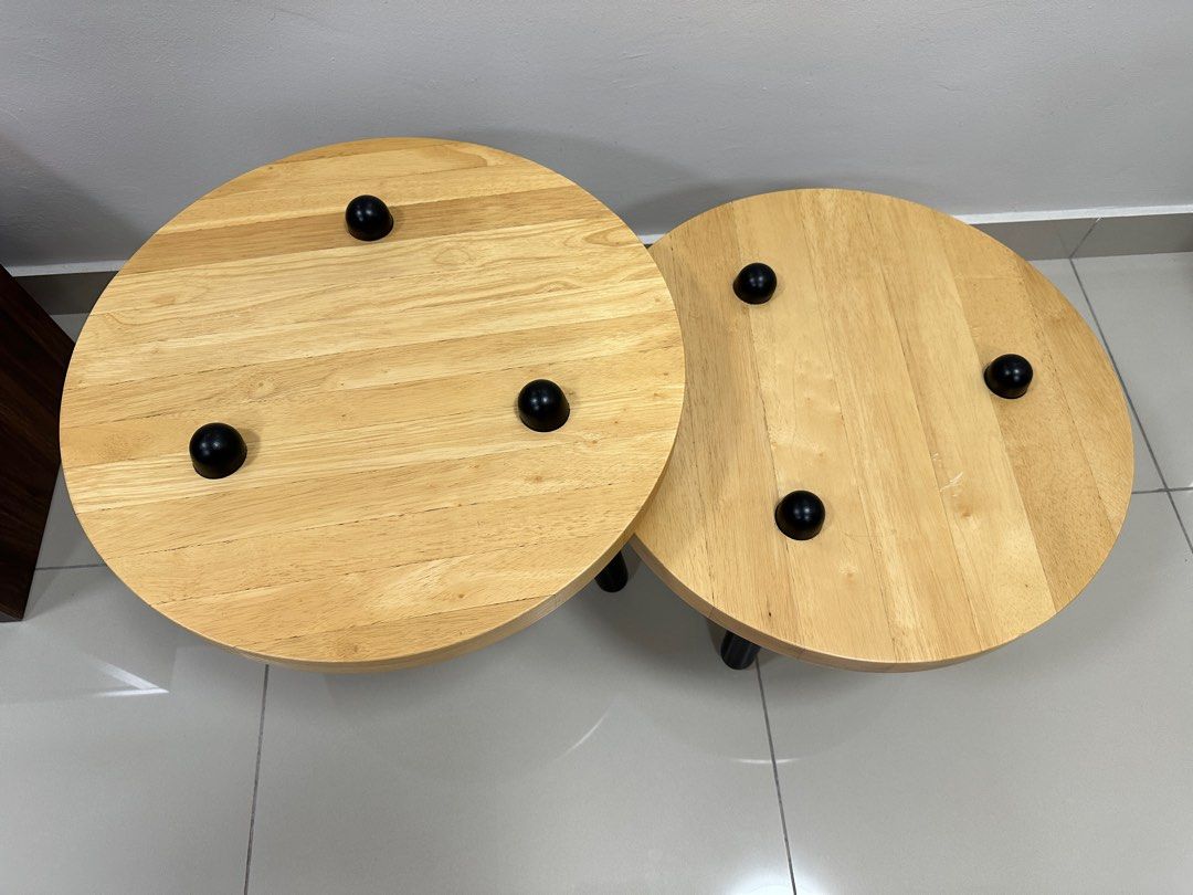 Coffee table (Category: Tables & Sets) located in Kuala Lumpur. Submitted by aylaaling (Listing ID 1322964487, Image 2). Description: Sold in a set, 2 coffee table. Good quality, heavy material..