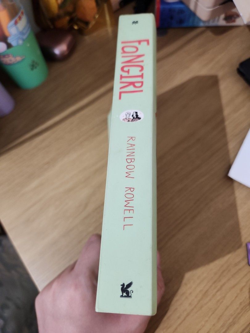 Fangirl by Rainbow Rowell (Category: Storybooks) located in Manila. Submitted by matb_ (Listing ID 1322941932, Image 2). Description: -Paperback -book discoloration - No folds or paper creases -No broken spine.