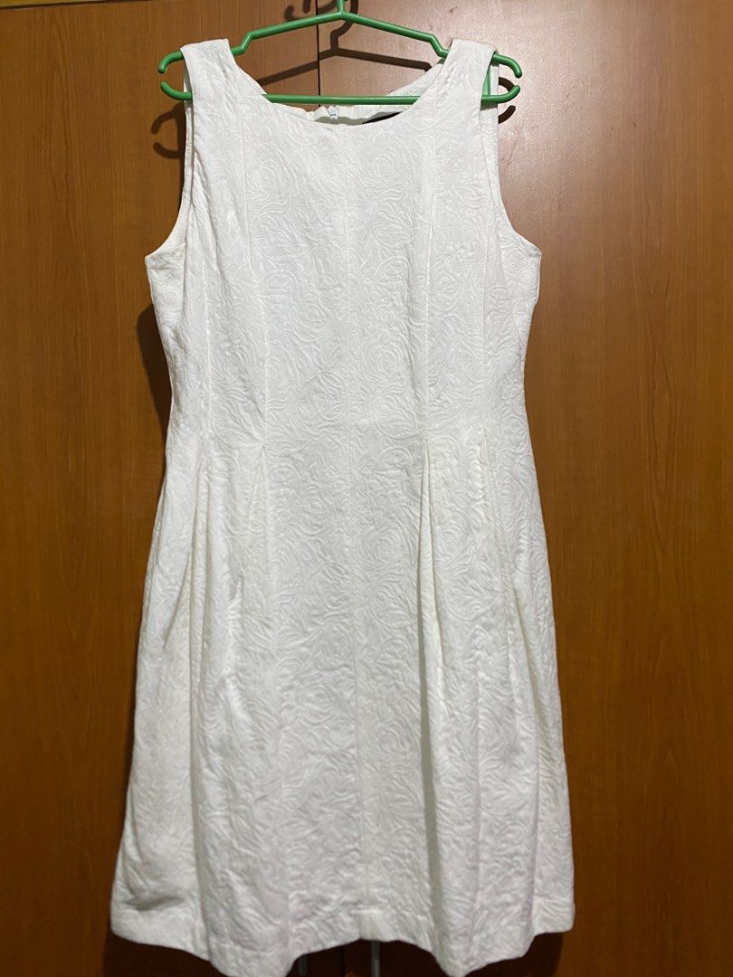 F&f white dress clearance