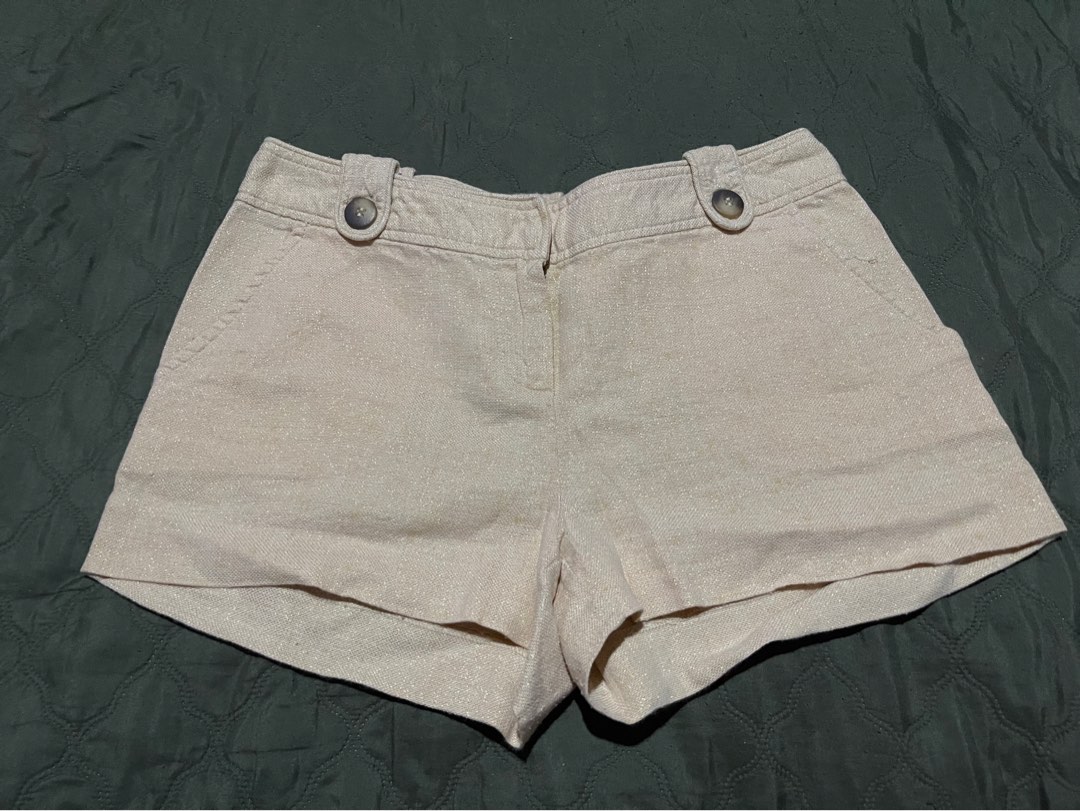 Forever 21 Linen Shorts Women s Fashion Bottoms Shorts on Carousell