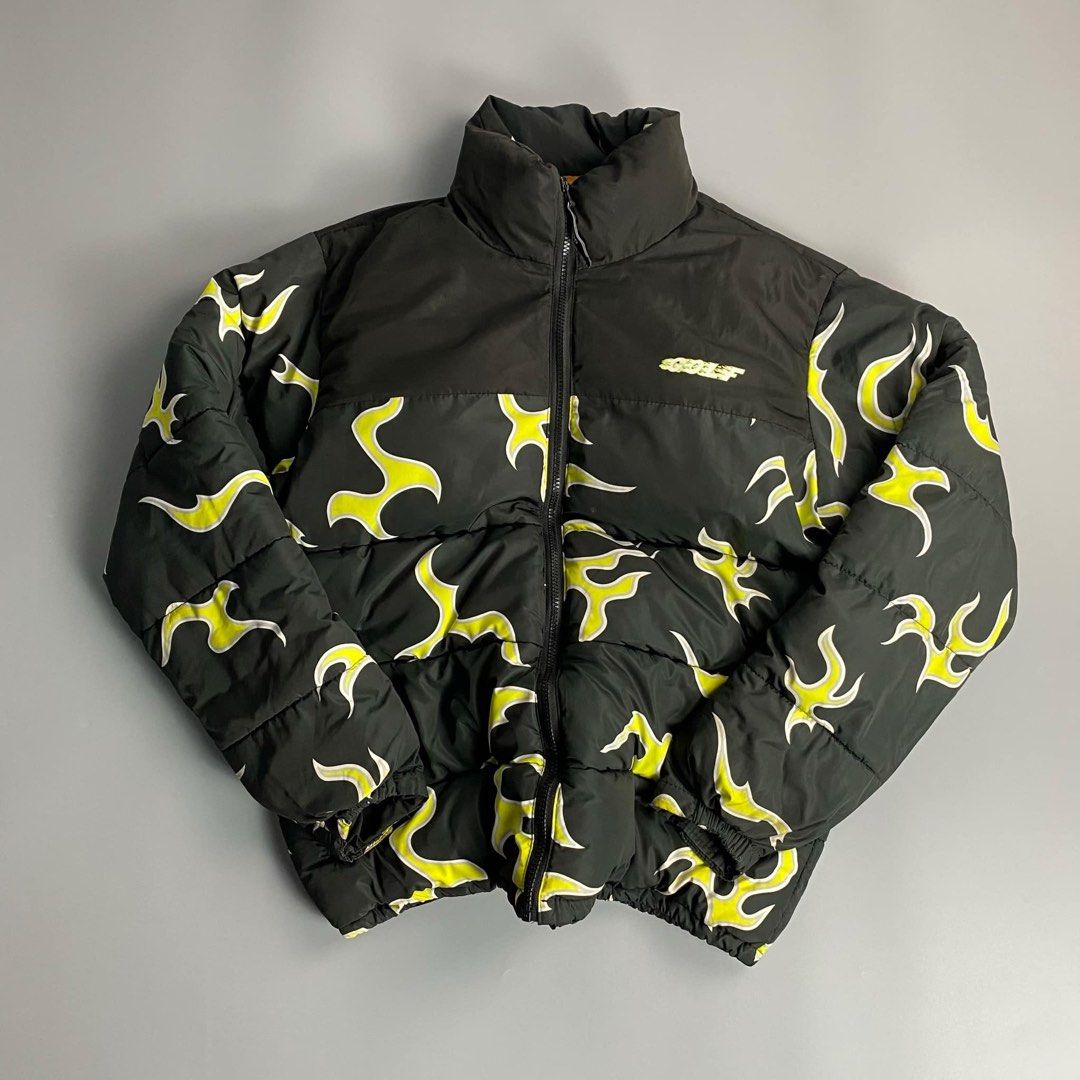 Golf Wang Flame Puffer Jacket Men s Fashion Coats Jackets and Outerwear on Carousell